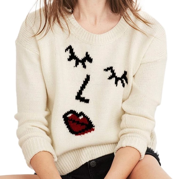 Madewell Sweaters - NWOT Madewell Making Faces Sweater